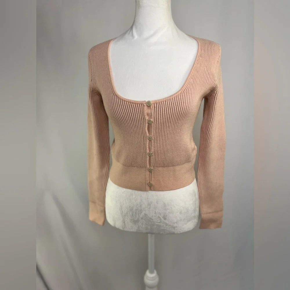NEW / j.crew Scoopneck stretch cardigan top